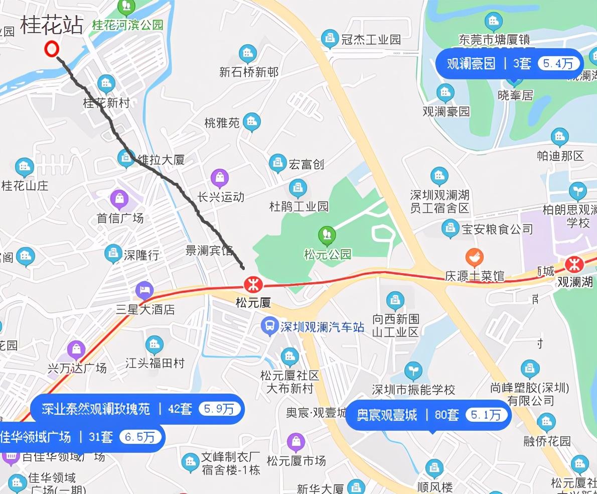 深圳地铁13号线最新线路图